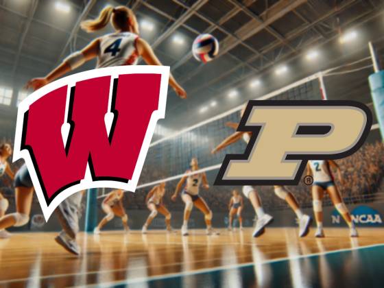 Wisconsin Badgers at Purdue Boilermakers Women's Volleyball